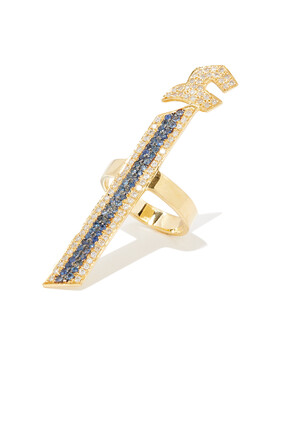 Alef Sapphire Ring